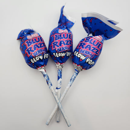Blow Pop Blue Razz Berry