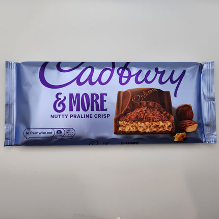 Cadbury & More Nutty Praline Crisp 180g