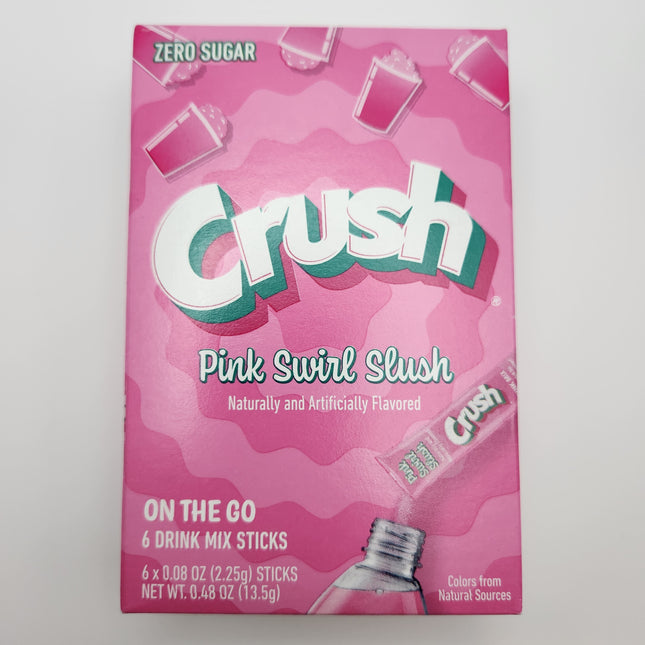 Crush Drink Mix Pink Swirl Slush