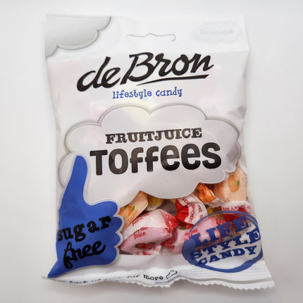deBron Fruit Juice Toffees Sugar Free