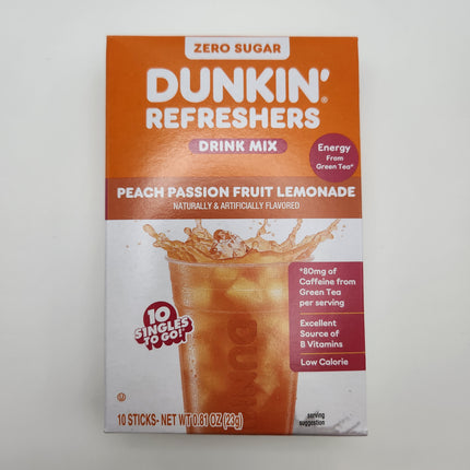 Dunkin' Singles To Go Peach Passion Fruit Lemonade