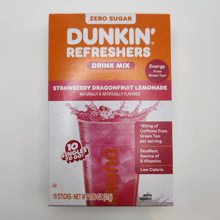 Dunkin' Singles To Go Strawberry Dragonfruit Lemonade