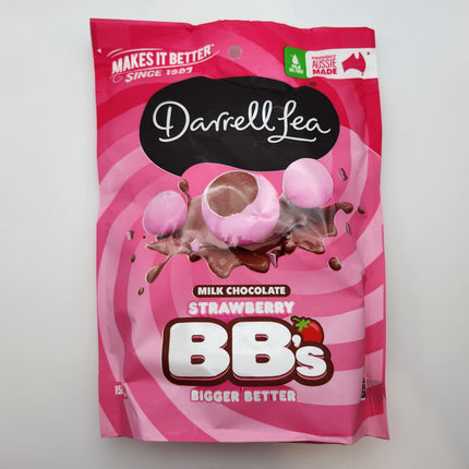Darrell Lea Streawberry BB's Milk Chocolate