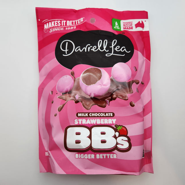 Darrell Lea Streawberry BB's Milk Chocolate