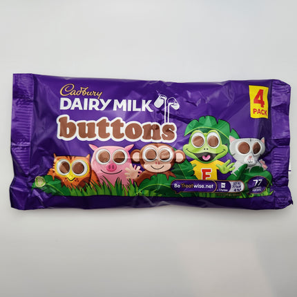 Dairy Milk Buttons 4pk 14.4g