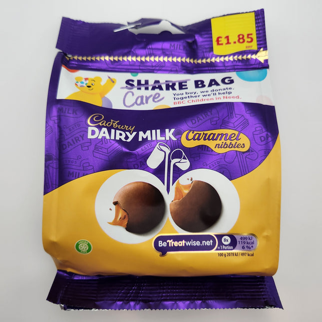 Dairy Milk Caramel Nibbles