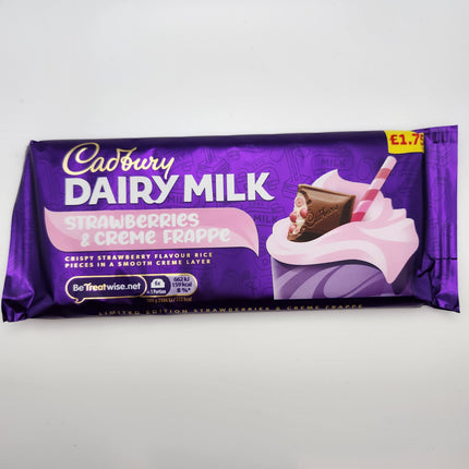 Dairy Milk Strawberries and Cream 115g
