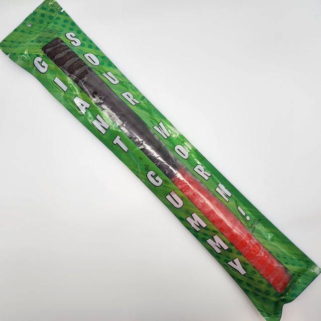 Giant Gummy Worm Sour Grape Watermelon