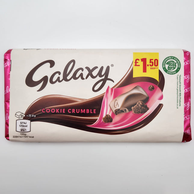 Galaxy Cookie Crumble 114g