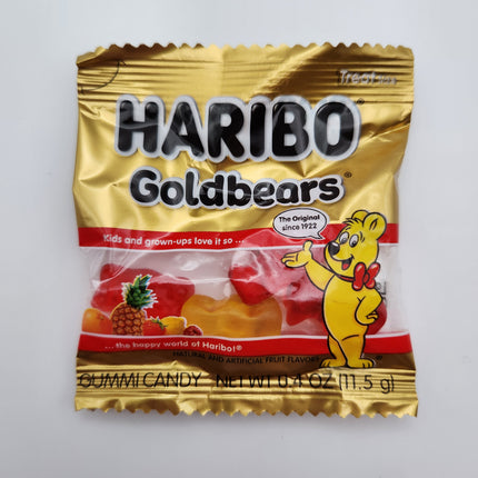 Haribo Gold Bears Treat Size 0.42oz
