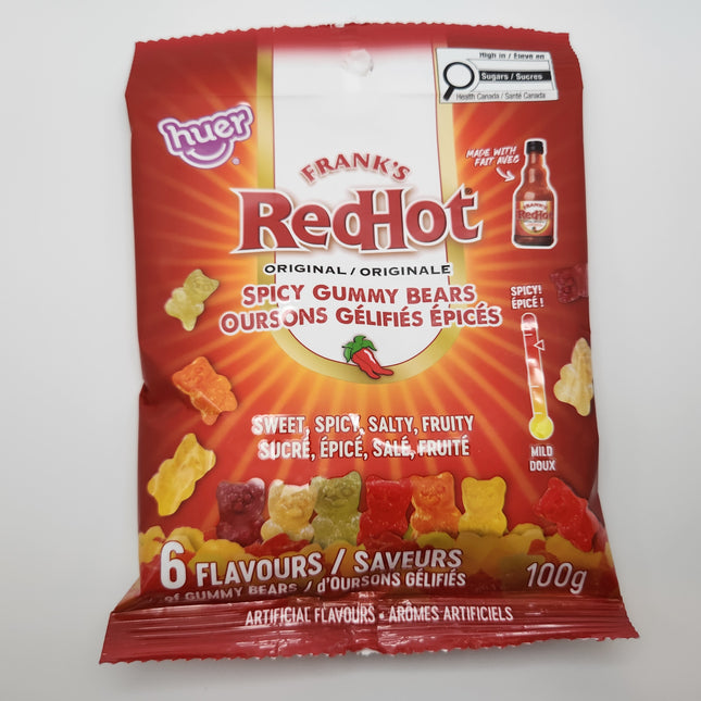 Huer Franks Red Hot Gummy Bears 100g