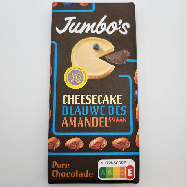 Jumbo's Cheesecake Blueberry & Almond Dark Chocolate