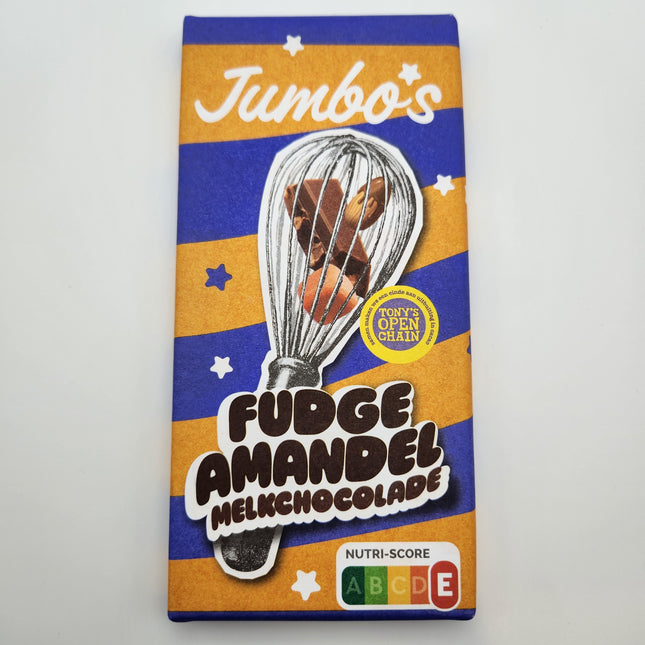 Jumbo's Fudge Caramel & Almond Milk Chocolate