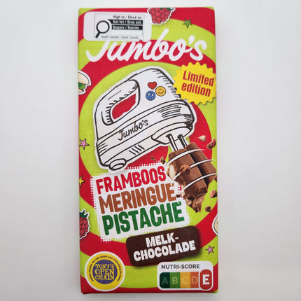 Jumbo's Pistachio & Raspberry 140g