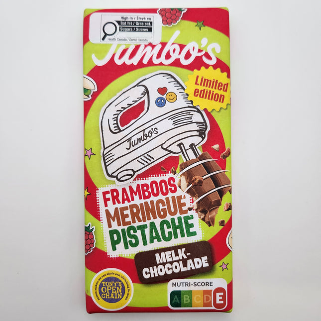 Jumbo's Pistachio & Raspberry 140g