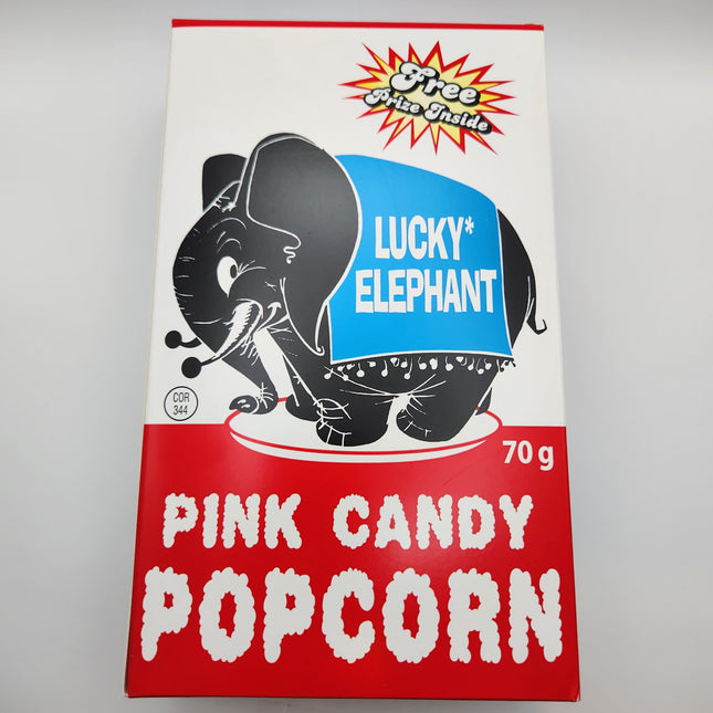Lucky Elephant Pink Candy Popcorn