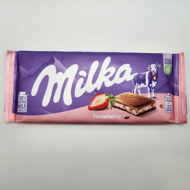 Milka Strawberry 100g