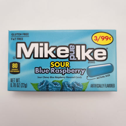 Mike and Ike Sour Blue Raspberry Changemaker 0.78oz