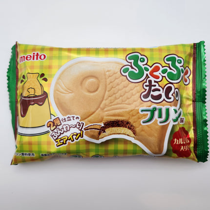 Meito Puku Puku Taiyaki Pudding Chocolate 16.8g