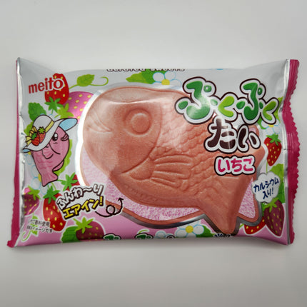 Meito Strawberry Fish Cracker 20g