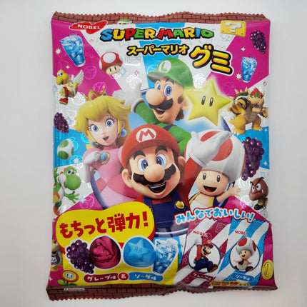 Nobel Super Mario Grape Soda Gummy 85g