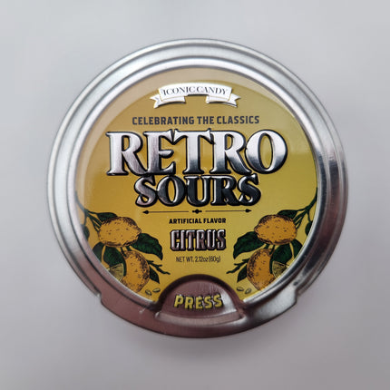 Retro Sours Citrus 60g