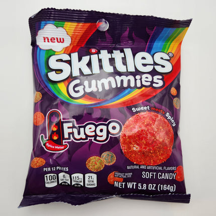 Skittles Gummies Fuego 5.8oz