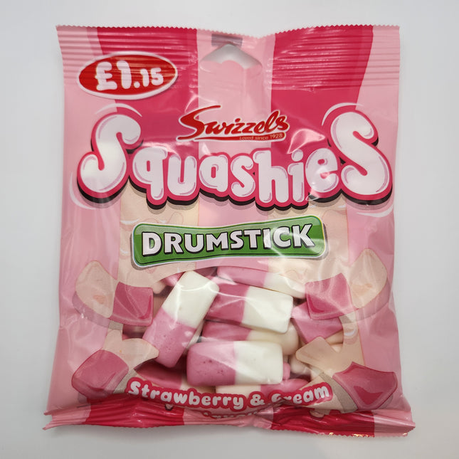 Squashies Drumstick Stawberry & Cream 120g
