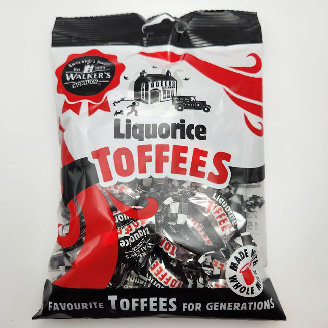 Walker's Liquorice Toffees 150g