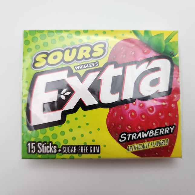 Extra Sour Strawberry Gum