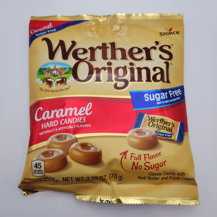 Werthers Sugar Free Original Caramel 2.75oz