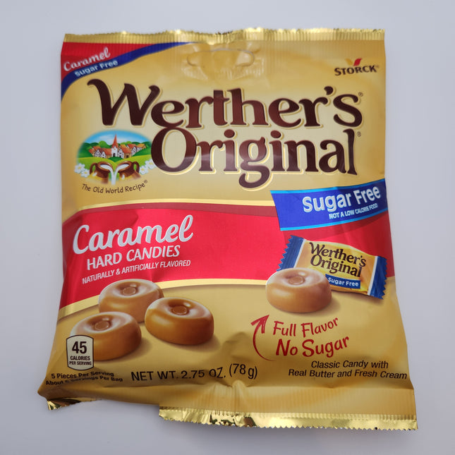 Werthers Sugar Free Original Caramel 2.75oz