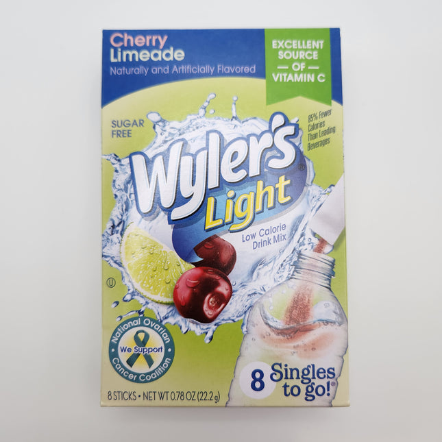 Wyler's Singles To Go Cherry Lime