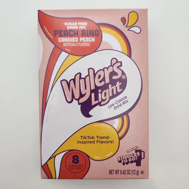 Wyler's Singles To Go Peach Ring
