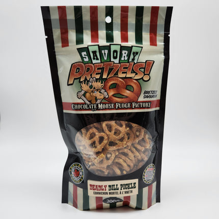 Choco Moose Pretzels Deadly Dill Pickle 200g