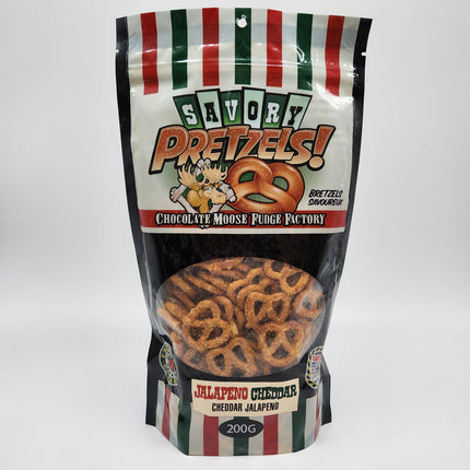 Choco Moose Pretzels Jalapeno Cheddar 200g
