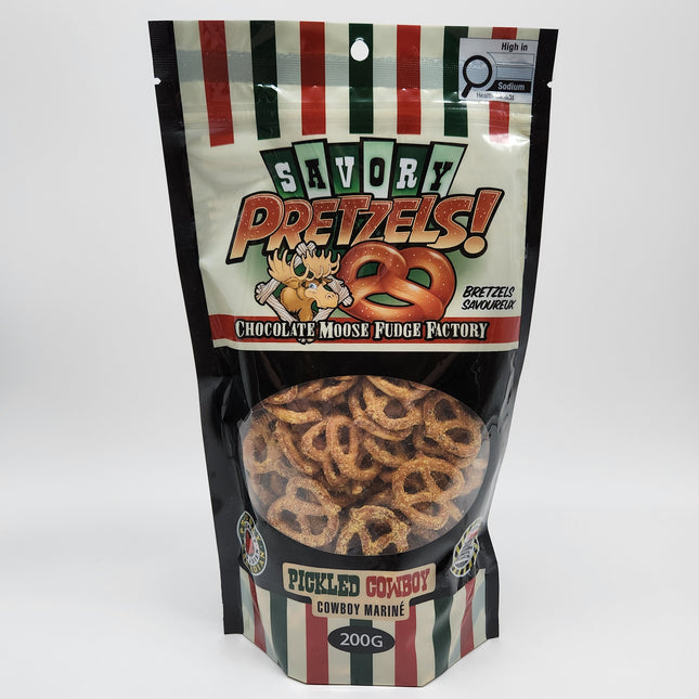 Choco Moose Pretzels Pickled Cowboy 200g