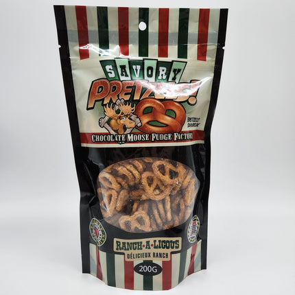 Choco Moose Pretzels Ranch-a-licious 200g