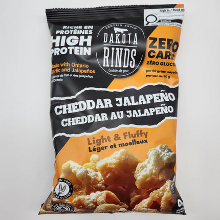 Dakota Foods: Pork Rinds Cheddar Jalapeno