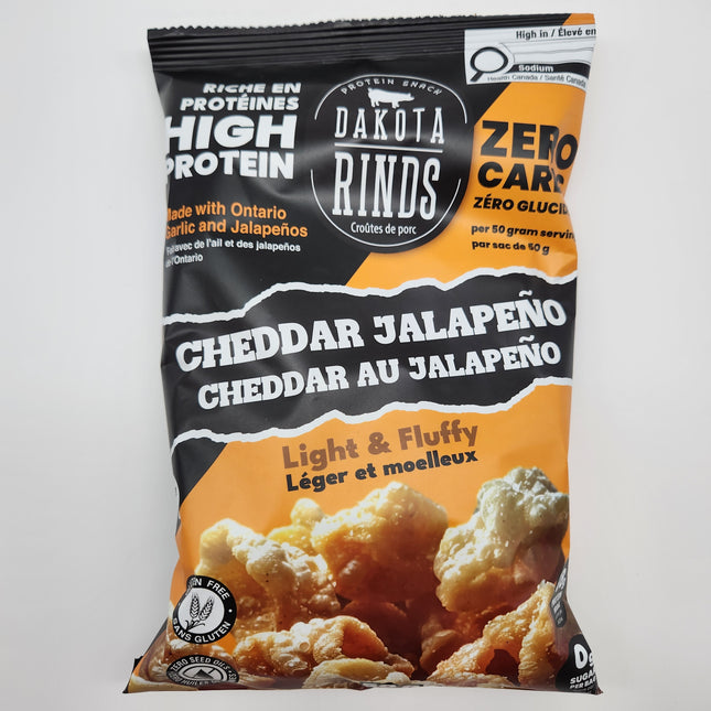 Dakota Foods: Pork Rinds Cheddar Jalapeno