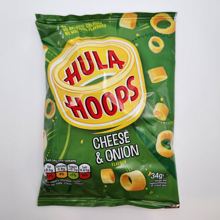 Hula Hoops Cheese and Onion 34g
