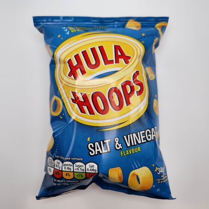 Hula Hoops Salt & Vinegar 34g