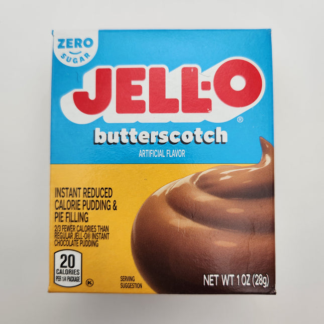 Jell-o Butterscotch Zero Sugar 1oz
