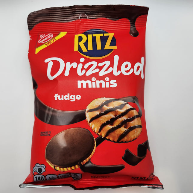 Ritz Drizzled Minis Fudge Crackers