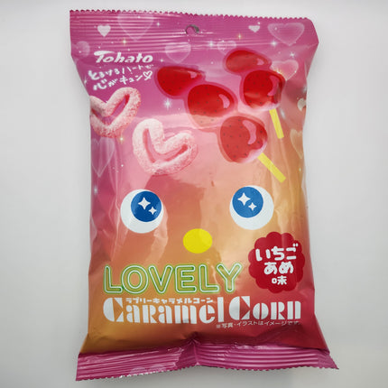 Tohato Strawberry Caramel Corn 43g