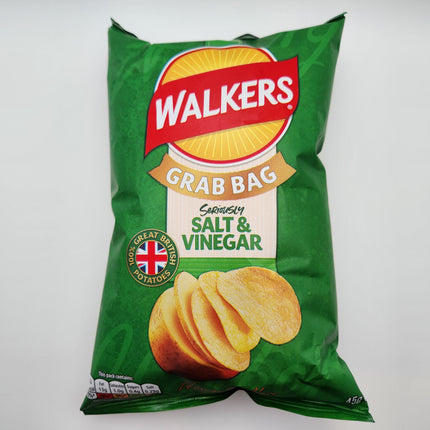 Walkers Salt and Vinegar Grab Bag 45g