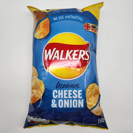 Walkers Cheese & Onion 150g
