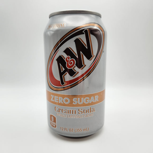 A&W Cream Soda Zero Sugar 355ml