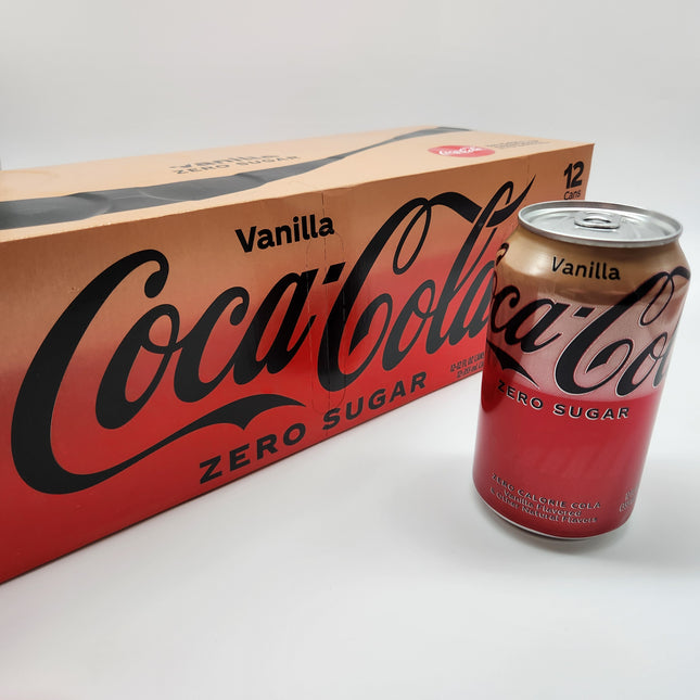 Coca-Cola Vanilla Zero Sugar 12pk 355ml