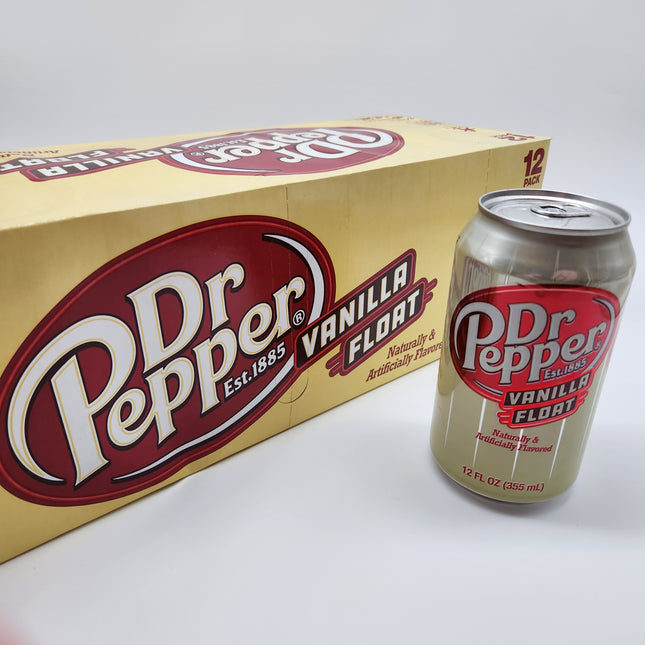 Dr Pepper Vanilla Float 12pk 355ml